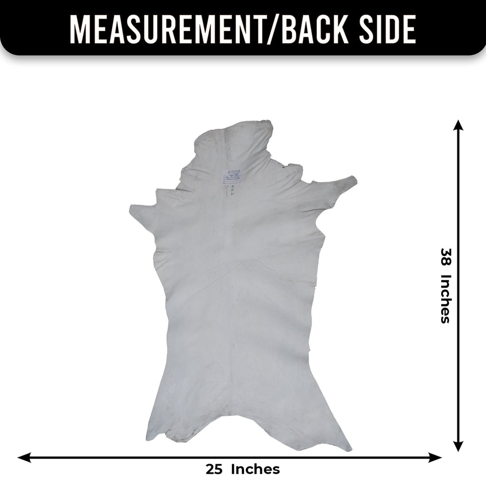 Luxurious Brown & White Goat Skin Rug - Eco-Friendly Handmade Floor Rug with Unique Variations, Soft & Hypoallergenic - Non-Shedding - Durable - Celestial Leather Limited