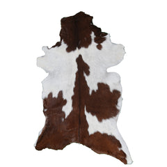 Dark Brown Rug - Soft, Durable, and Eco-Friendly - Handmade Pure Goat Skin Floor Rug - Non-Slip Suede Back