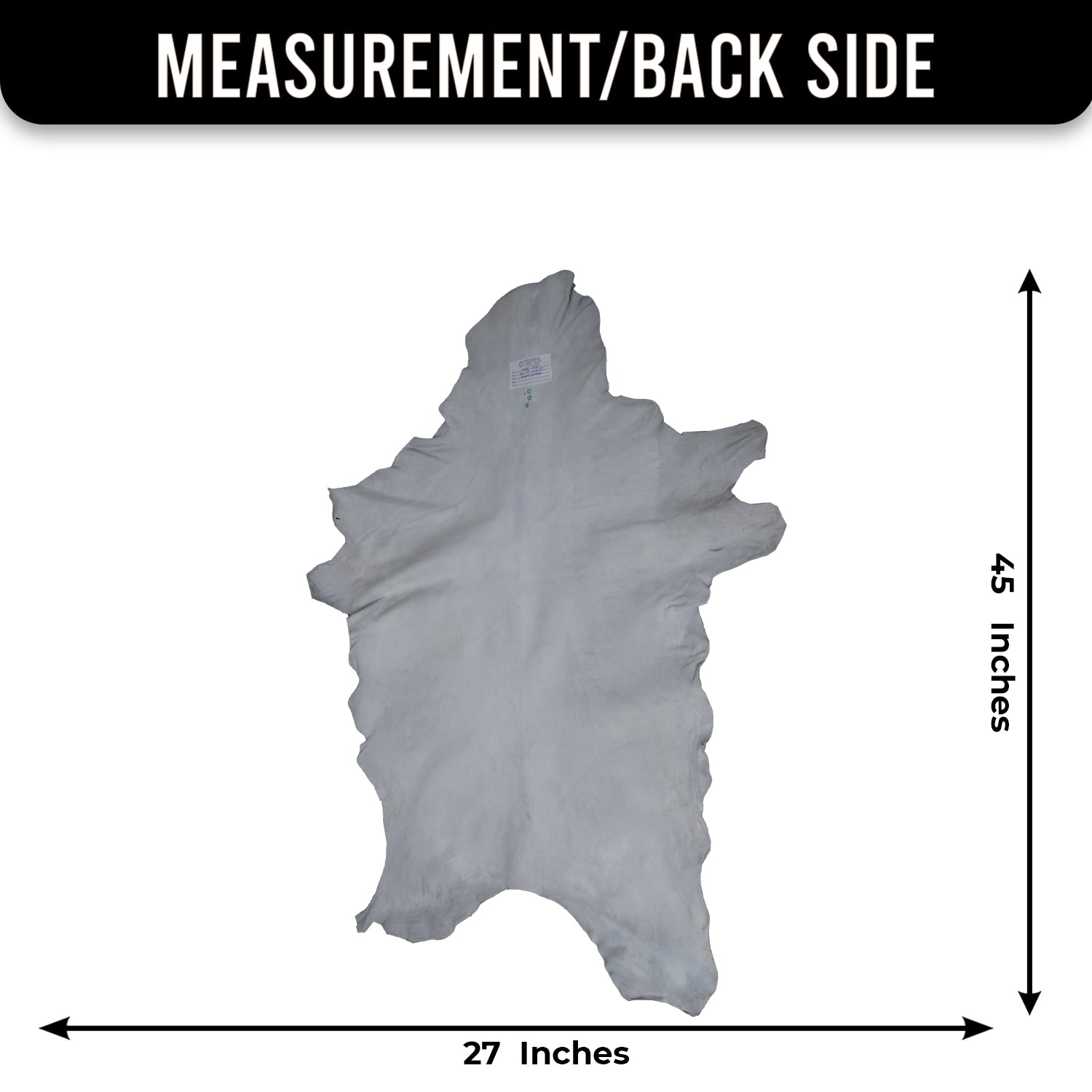 Dark Brown Rug - Soft, Durable, and Eco-Friendly - Handmade Pure Goat Skin Floor Rug - Non-Slip Suede Back