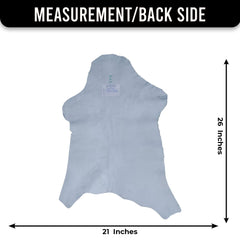 Luxurious Brown and White Goat Hide Rug - Hypoallergenic, Non-Shedding, Eco-Friendly Rug with Non-Slip Backing for Stylish Home Décor - Celestial Leather Limited