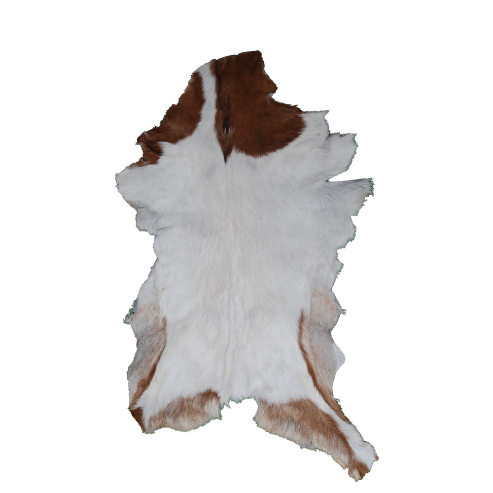 Decorative Dark Brown Goat Skin Rug - Luxurious Touch for Living Spaces - Celestial Leather Limited