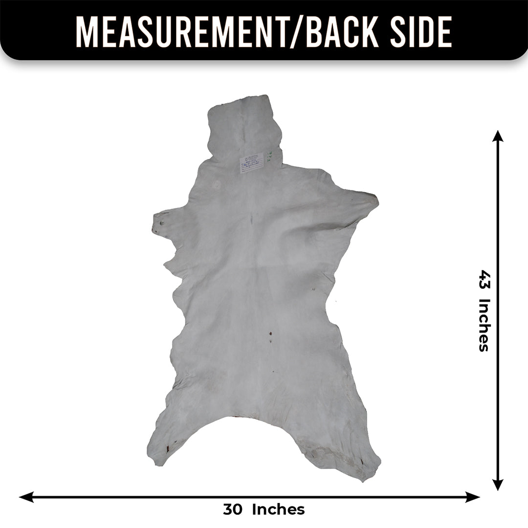 Authentic Hair-On Goat Skin Rug - Rich Dark Brown for Sophisticated Interiors