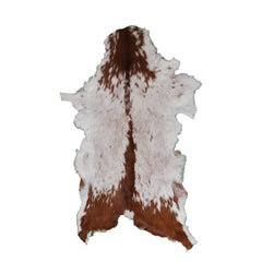 Dark Brown Rug - Soft, Durable, and Eco-Friendly - Handmade Pure Goat Skin Floor Rug - Non-Slip Suede Back