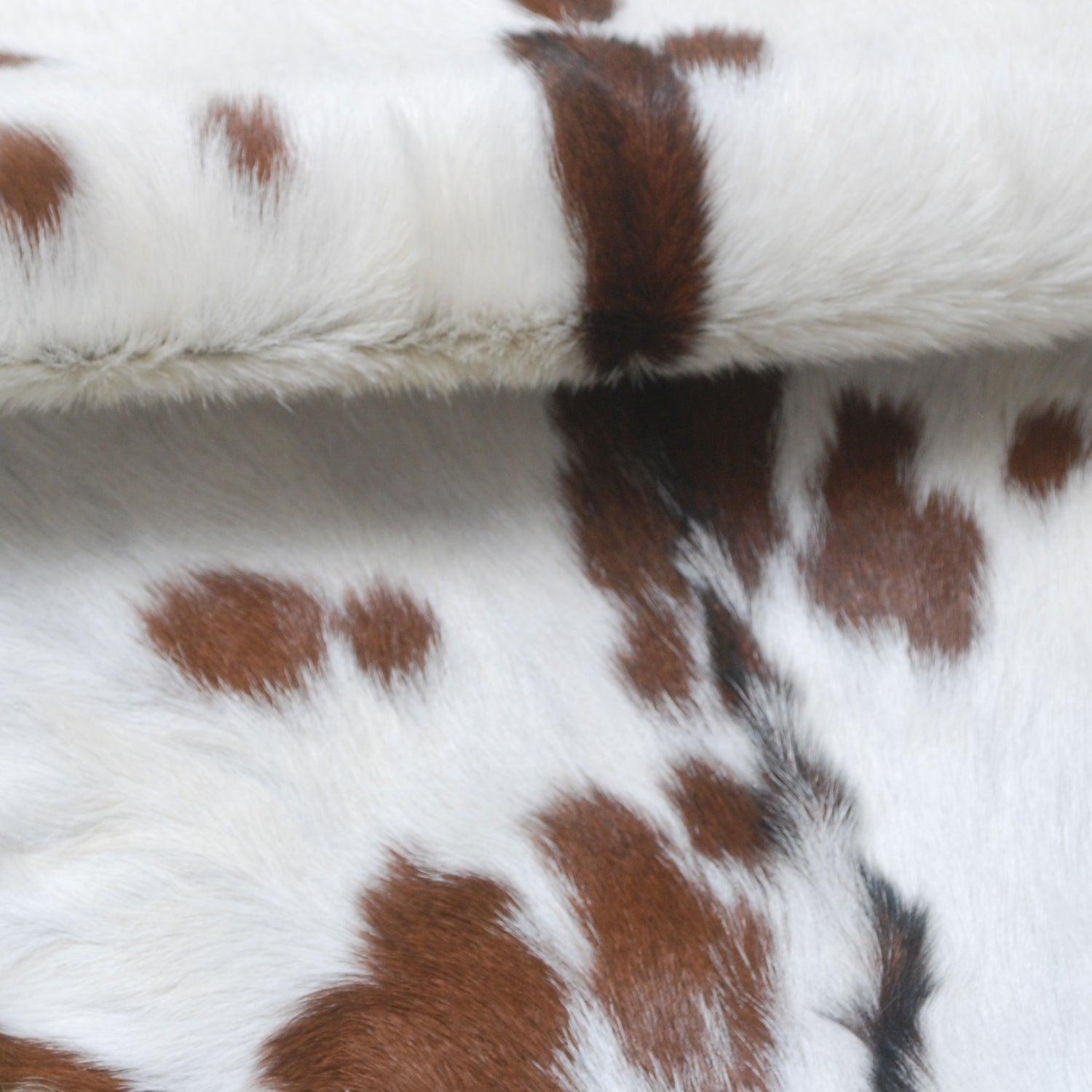 Dark Brown Rug - Soft, Durable, and Eco-Friendly - Handmade Pure Goat Skin Floor Rug - Non-Slip Suede Back