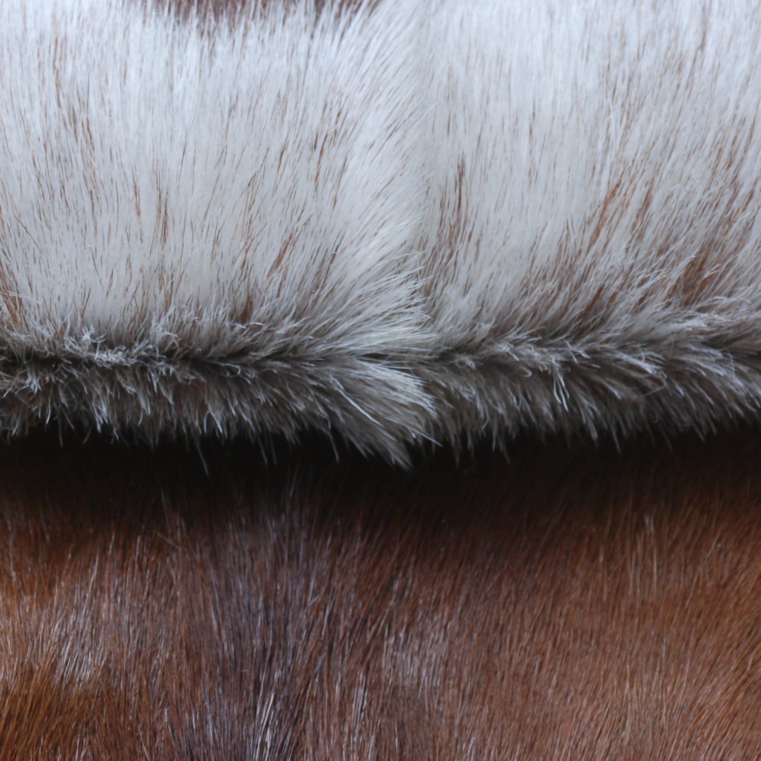 Dark Brown Rug - Soft, Durable, and Eco-Friendly - Handmade Pure Goat Skin Floor Rug - Non-Slip Suede Back