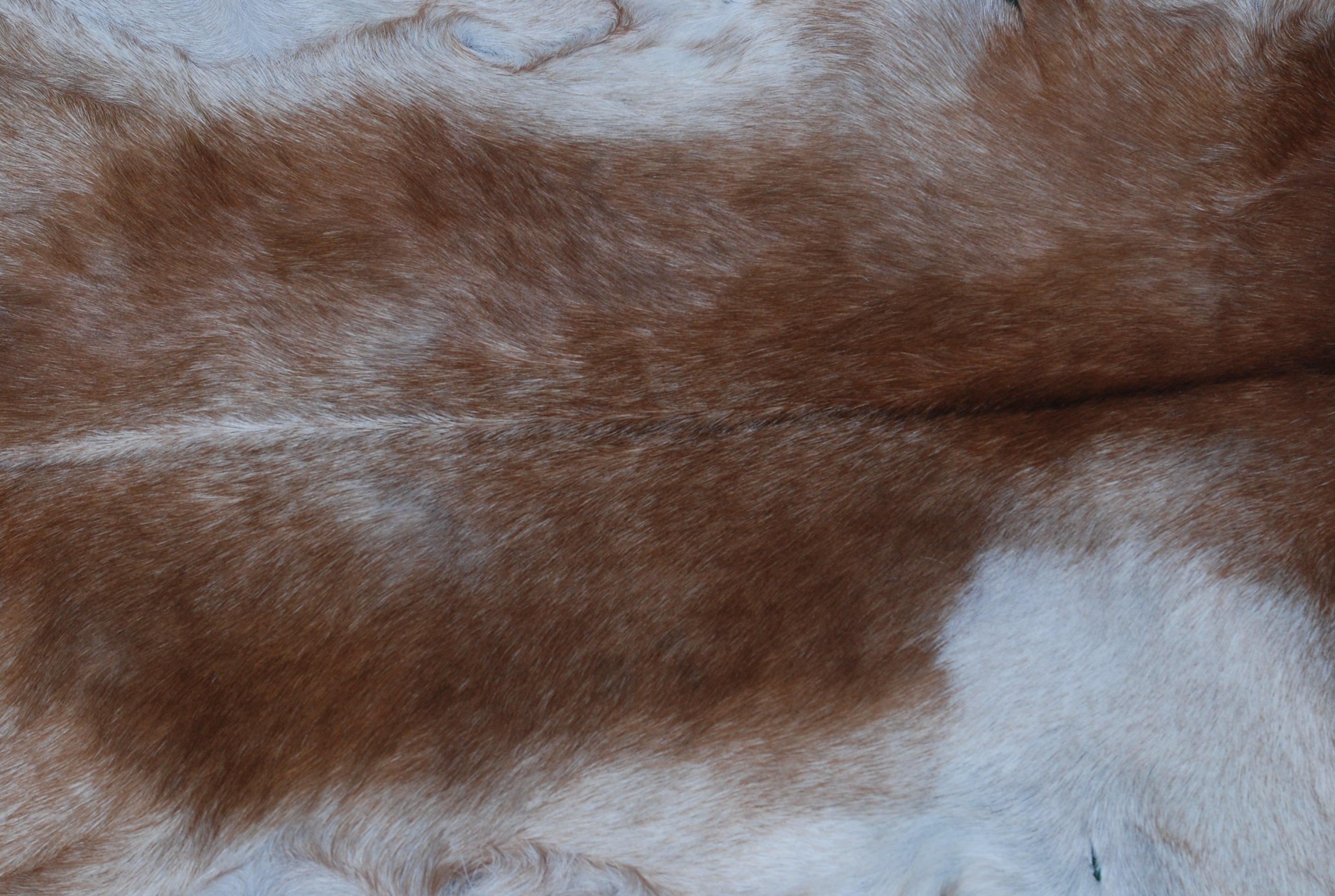 Handcrafted Dark Brown Goat Hide Rug - Soft, Natural Leather for Home Décor