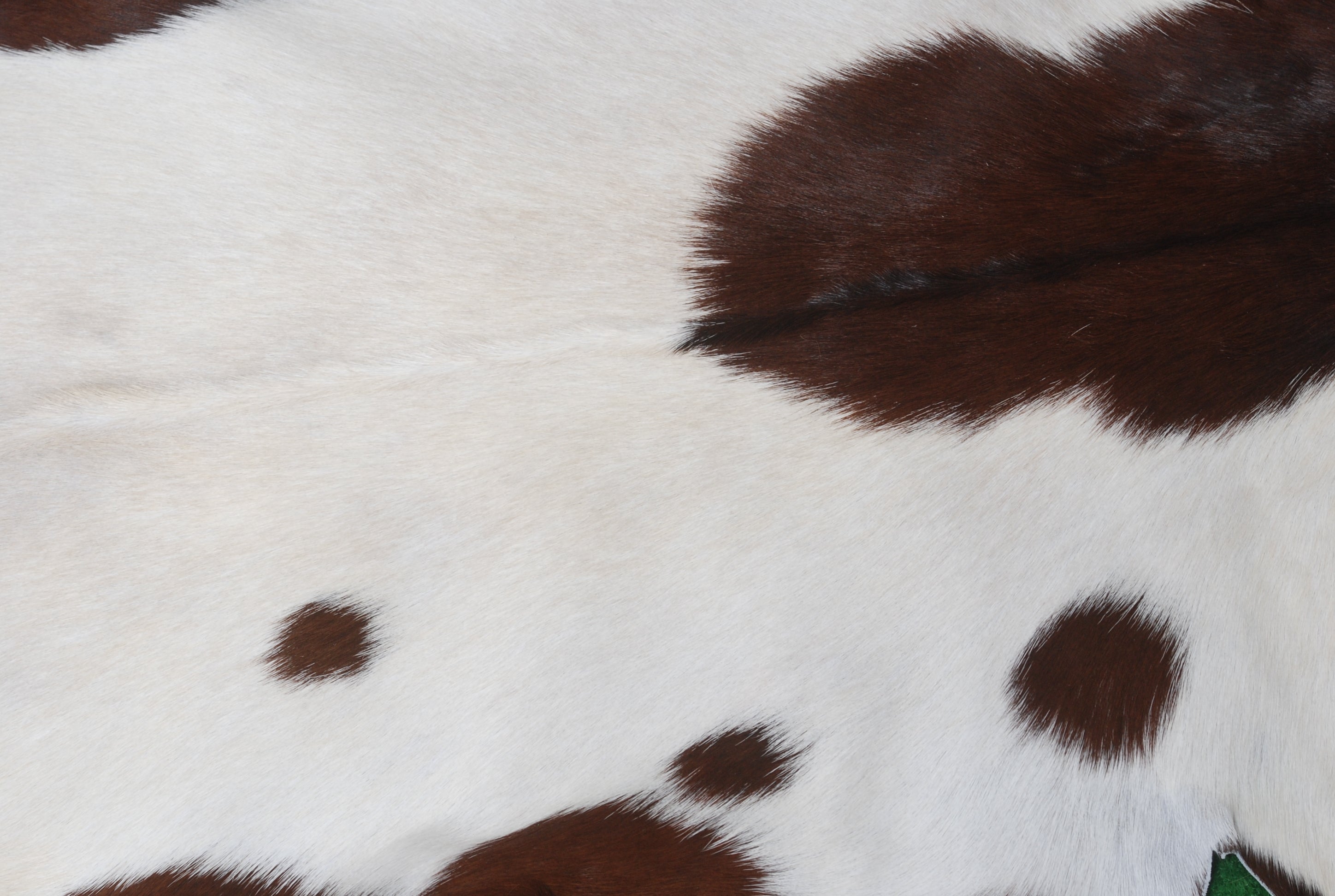 Handcrafted Dark Brown Goat Skin Rug - Genuine Leather for Luxurious Décor