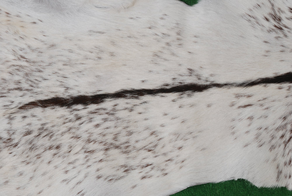 Luxurious Black & White Goat Skin Rug For Wall Décor - Celestial Leather Limited