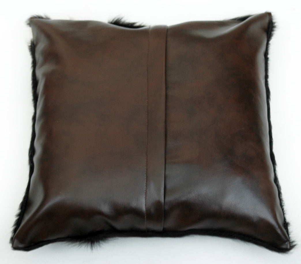 Cowhide Cushion Covers Genuine Leather Hair-on Animal Skin Home Decor Cowboy Style Rustic Exotic Leather Decorative Pillows