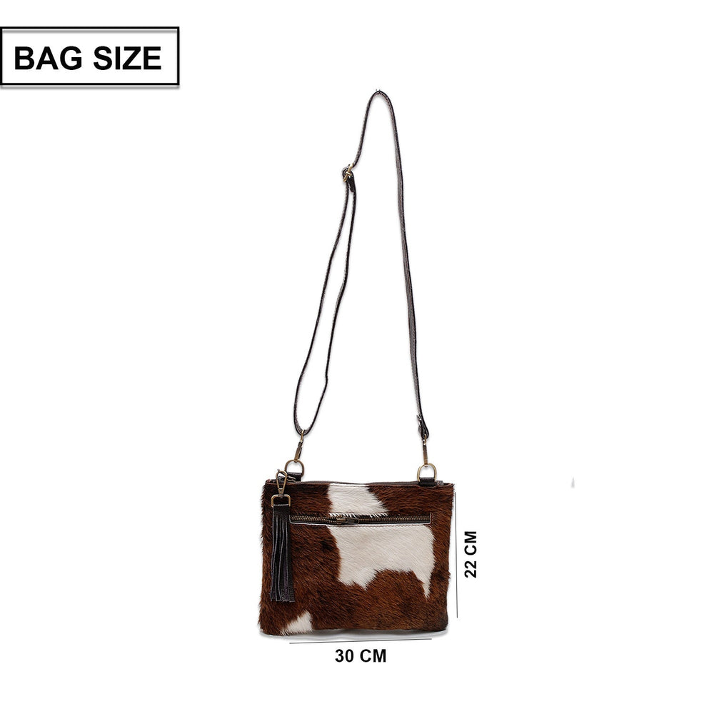 Elegant Handcrafted Vegan Leather Cross Body Bag with Adjustable Strap and Gold Hardware for Her - Celestial Leather Limited