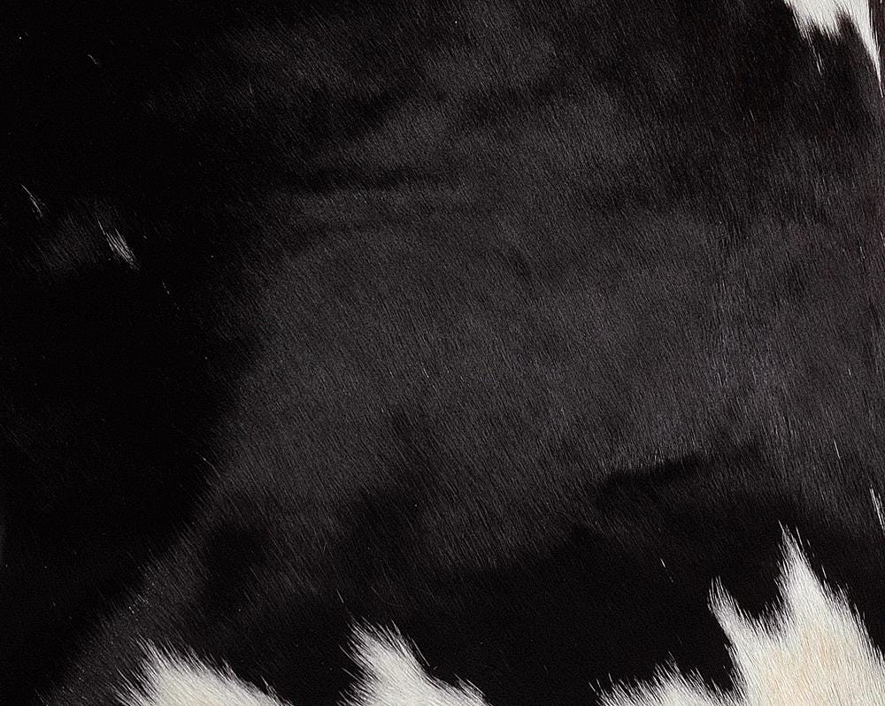 Handcrafted Cowhide Cushion Cover - Genuine Leather Exotic Animal Skin Home Decor - Eco-Friendly Hairy Cushion Cover