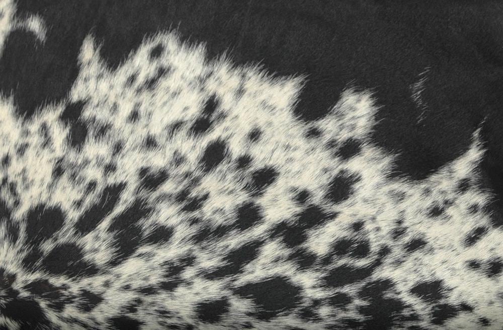 Exotic Cowhide Cushion Cover - Genuine Leather Hair-on Natural Animal Skin Pattern - Rustic Decorative Pillow Cover