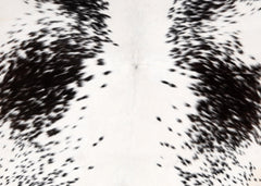 Luxurious Dark Brown Cowhide Rug - Hypoallergenic, Handcrafted Natural Hide with Non-Slip Backing for Bedroom/ Living Room