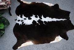 Premium Multicolour Cowhide Rug Large Animal Print Carpet - Hypoallergenic, Non Slip, Non Shedding - Handmade Luxury for Chic Living Spaces