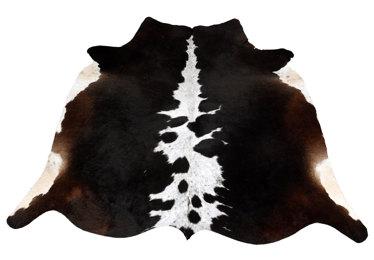 Premium Multicolour Cowhide Rug Large Animal Print Carpet - Hypoallergenic, Non Slip, Non Shedding - Handmade Luxury for Chic Living Spaces