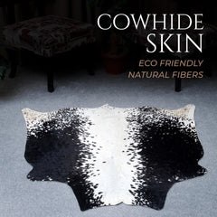 Luxurious Natural Cowhide Leather Rug for Stylish Home Decor & Leather Crafts - Celestial Leather Limited